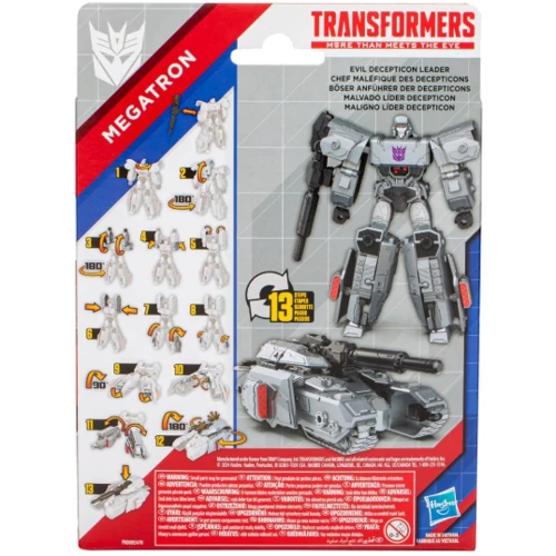Трансформер HASBRO TRANSFORMERS Authentics Alpha F8710 Megatron (E0694_F8710): Вид Персонажи фильмов