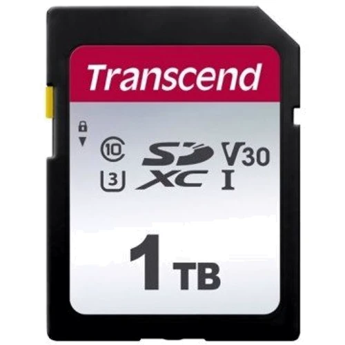 Карта пам'яті Transcend 1TB SDXC Class 10 UHS-I U3 V30 (TS1TSDC300S): Тип карти SDXC