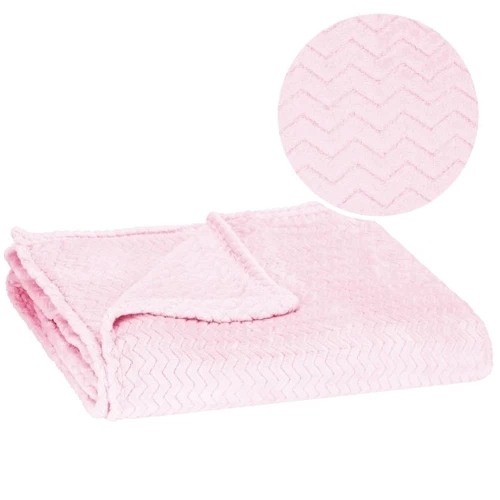 Плед Springos Extra Soft 200x220 см розовый (HA7152): Материал полиэстер