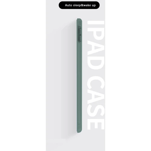 Аксессуар для iPad BeCover Case Book Soft Edge with Pencil mount Dark Green (706811) for iPad 10.2" (2019-2021): Цвет зеленый