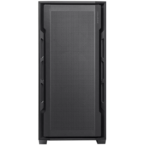 Корпус Cougar Uniface Black (385C780.0005): Материал передней панели сталь