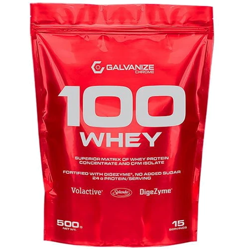 Протеин Galvanize Chrome 100 Whey 500 g /15 servings/ Strawberry Cream