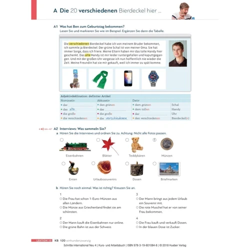 Schritte international Neu 4: Kursbuch und Arbeitsbuch mit Audio-CD фото 7