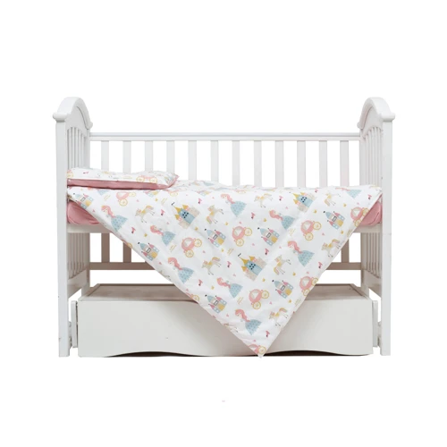 Комплект постельного белья Twins Castle Princess пудра (3026-TSL-24): Тип постельный комплект