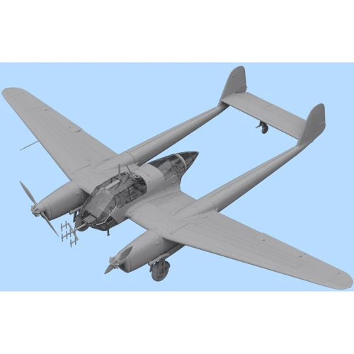 Германский ночной истребитель FW 189A-1 WWII German Night Fighter (ICM72293)