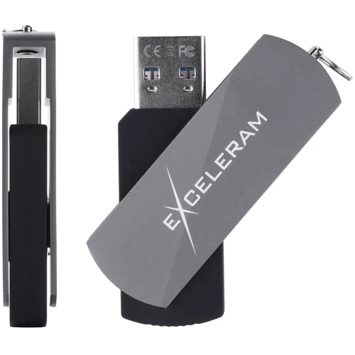 USB-флешка eXceleram 64GB P2 Series USB 3.1 Gen 1 Grey/Black (EXP2U3GB64) фото 5