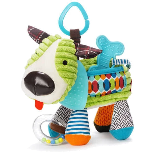 Погремушка Bambi ВТ-Т-4626-1-6 подвеска животное мягкое с прорезывателем (Собачка): Производитель Bambi