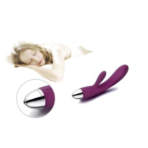 Svakom - Alice Rabbit Vibrator вибромассажер, 17х3 см., фиолетовый