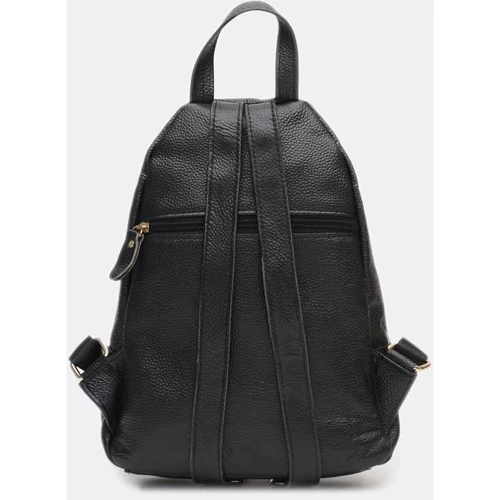 Женский рюкзак Borsa Leather черный (K1162-black): Страна производитель Тайвань