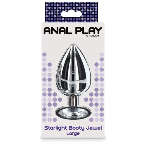 Анальная пробка Toy Joy Large Starlight Booty Jewel