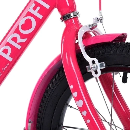 Детский велосипед Profi Trike Princess 14" малиновый (MB 14042): Диаметр колес, дюймов 14