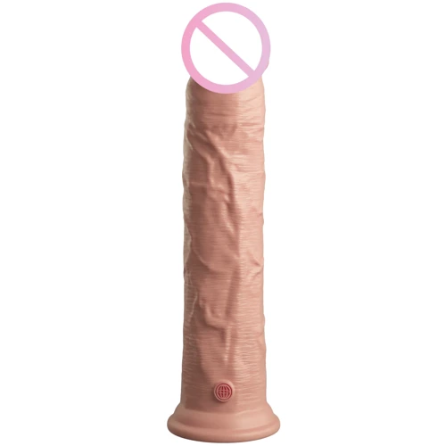 Фаллоимитатор Pipedream King Cock Elite 11" Silicone Dual Density Cock Light (PD577022)