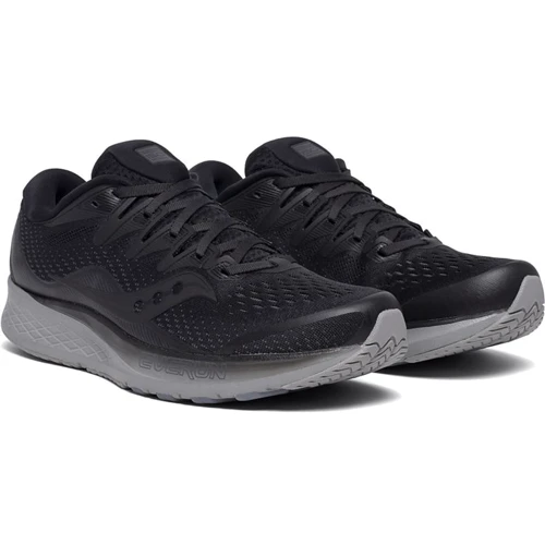 Кроссовки для бега Saucony Ride Iso 2 (20514-35s) 45.5 (12) черные текстиль всесезон: Материал верха Текстиль