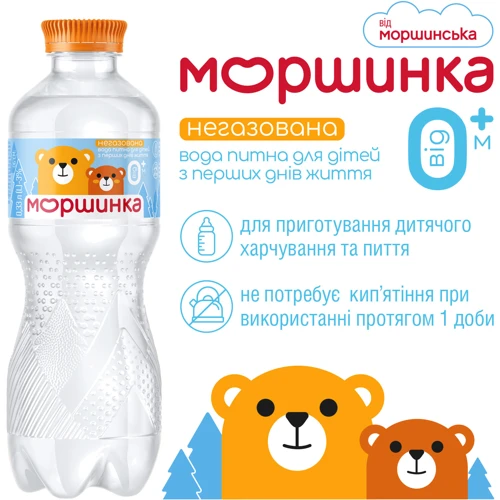 Минеральная вода Моршинська Моршинка детская негазированная 12х0.33 л (DS482001700167012): Вид Вода
