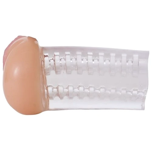 Мастурбатор вагіна і анус CyberSkin® Ice Action-View Pussy and Ass Stroker