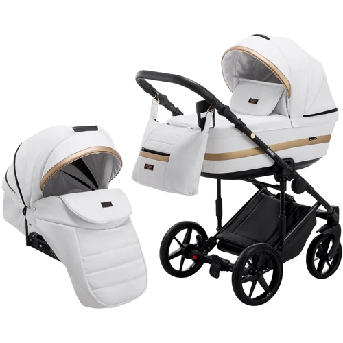 Коляска 2 в 1 Adamex Rimini ECO шкіра 100% RI-200