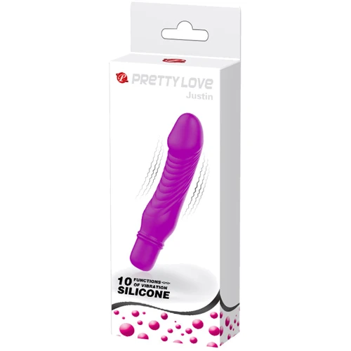 Вибратор Pretty Love Justin Purple