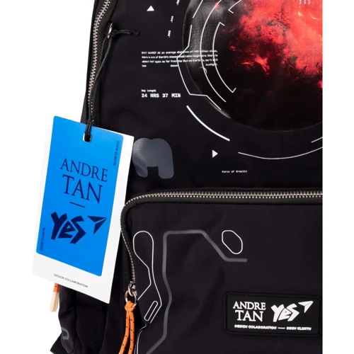 Рюкзак YES Andre Tan T-131 Space Black 46х31х14 см 20 л (559051): Корпус рюкзака Мягкий