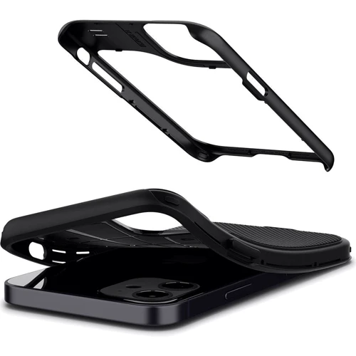 Чехол для iPhone Spigen Hybrid NX Matte Black (ACS01541) for iPhone 12 mini: Тип чехла накладка на заднюю часть