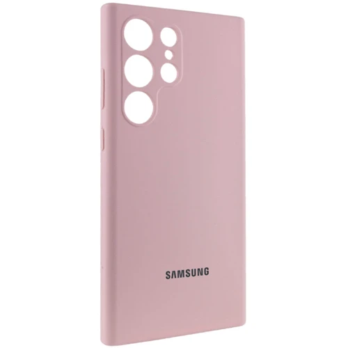 Аксесуар для смартфона Lakshmi Premium Silicone Case з Logo Full Camera Pink Sand для Samsung S928 Galaxy S24 Ultra: Сумісність Samsung S928 Galaxy S24 Ultra
