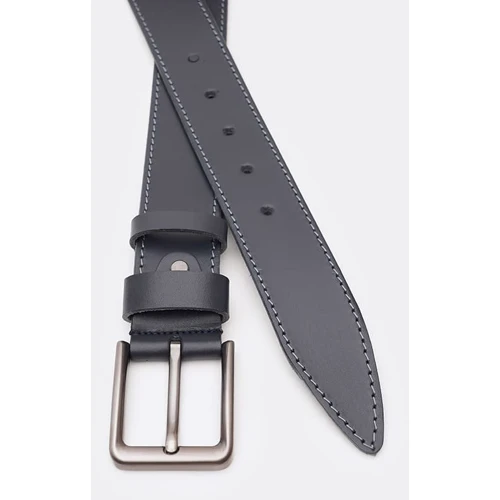 Мужской ремень Borsa Leather синий (V1125FX57-navy): Пол Мужской