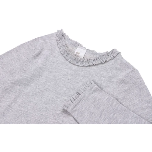 Лонгслів H & M 6980139 74 см сірий: Тип Лонгсліви
