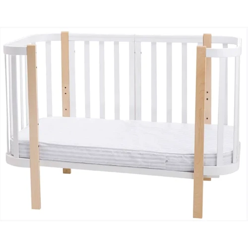Матрас Babyroom Oval OKPK-120 (кокос, поролон, кокос) 11 см белый