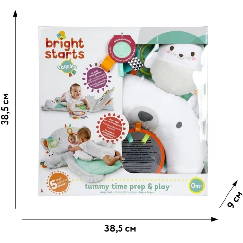 Развивающий коврик Bright Starts Tummy Time Prop & Play (10841): Тип развивающий коврик