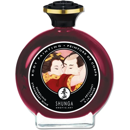 Краска для тела Shunga Body Painting Strawberry Sparkling Wine