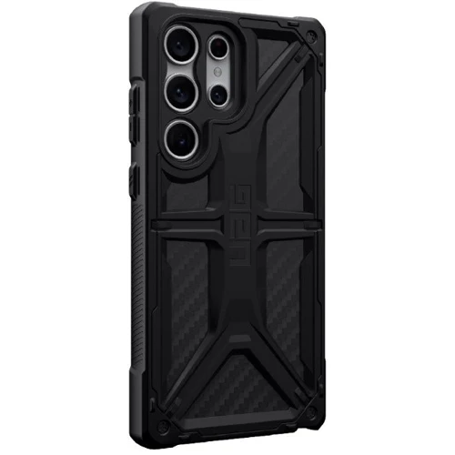 Аксессуар для смартфона Urban Armor Gear UAG Monarch Carbon Fiber (214135114242) for Samsung S918 Galaxy S23 Ultra: Пленка в комплекте нет