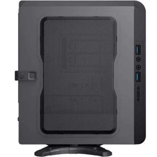 Корпус GameMax ST-103-2U3 300W: Материал передней панели пластик