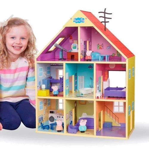 Дерев'яний ігровий набір Peppa Pig - Котедж Пеппи Делюкс