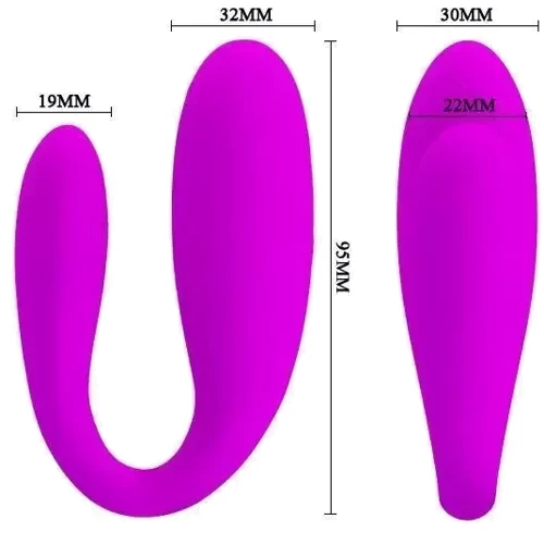 Вібратор для пари серії Pretty Love Fascination, BI-014147