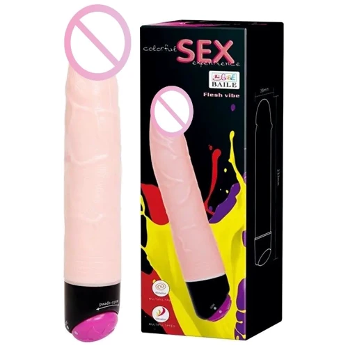 Вибромассажер SEX flesh vibe с функцией ротации, BW-006099