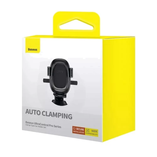 Держатель Baseus Car Holder Ultra Control Pro Clamp Black (C40351600113-00) фото 9