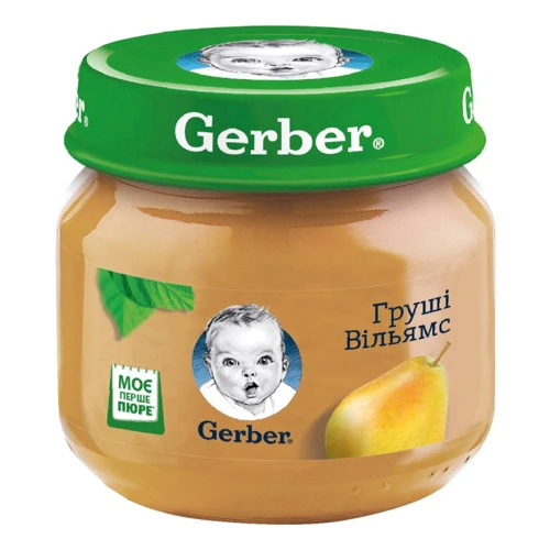 Пюре Gerber груши Вильямс 80 г (1227111)