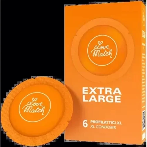 Презервативы размера XL Love Match Extra Large, 6 шт