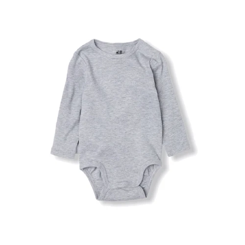 Боді H & M 2612-5322611 80 см сіре