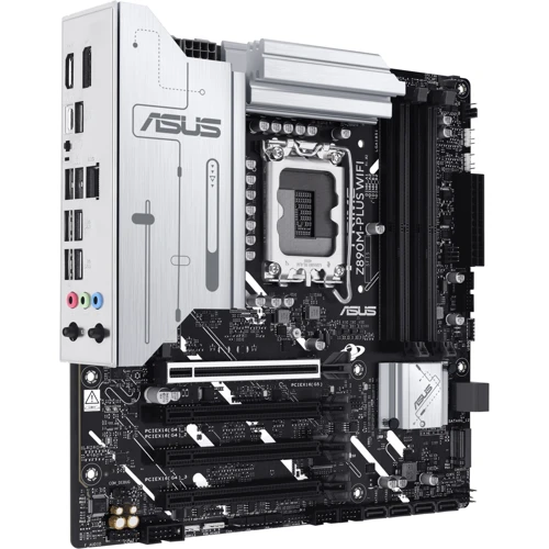 ASUS PRIME Z890M-PLUS WIFI: Оперативная память 4xDDR5 7600+ МГц, до 192 ГБ