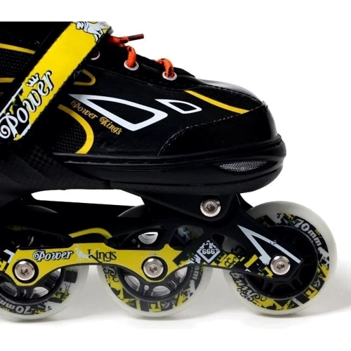 Ролики King Power. Yellow (размер 38-41)