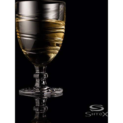 Набор вращающихся бокалов для вина Shtox Спираль 2 шт (SW10-001) фото 3