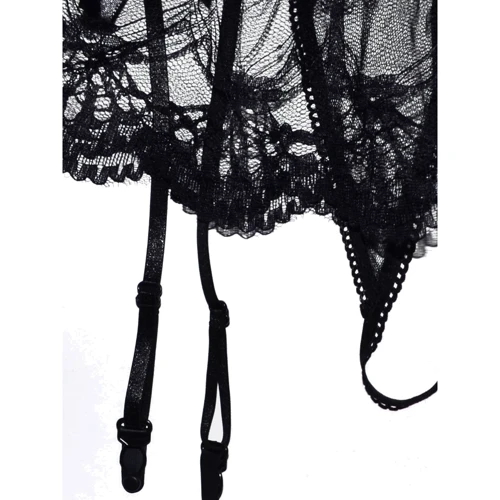 Пояс-трусы для чулок NDS 1131-4 Black S/M (9912)