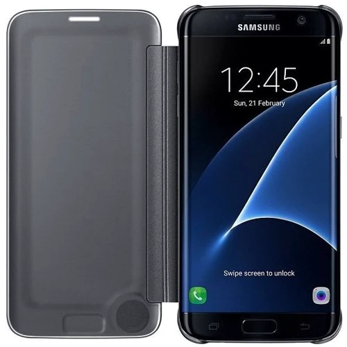 Аксессуар для смартфона Samsung Clear View Case Black (EF-ZG935CBEGRU) for Samsung G935 Galaxy S7 Edge