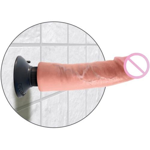 Вибратор Vibrating King Cock 9, 20.3x5.3 см