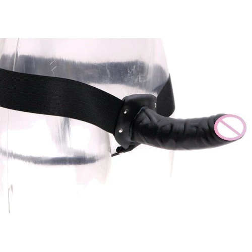 Фаллопротез Fetish Fantasy For Him or Her ​Hollow Strap-On, 15x4.5 см, черный