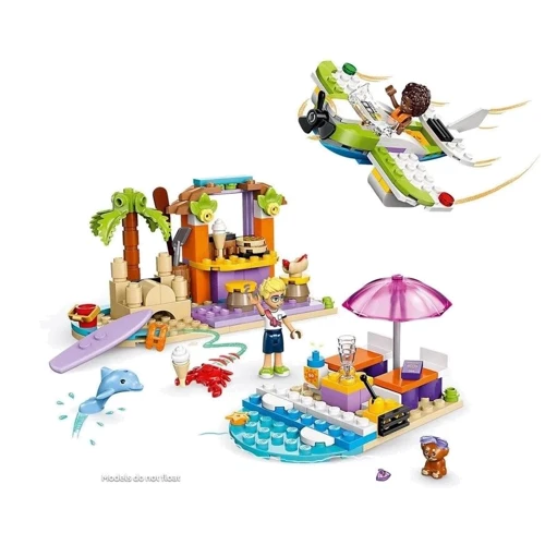 Конструктор LEGO Friends Творческий чемодан для путешествий и отдыха на пляже 188 деталей (42672): Рекомендуемый возраст 5+