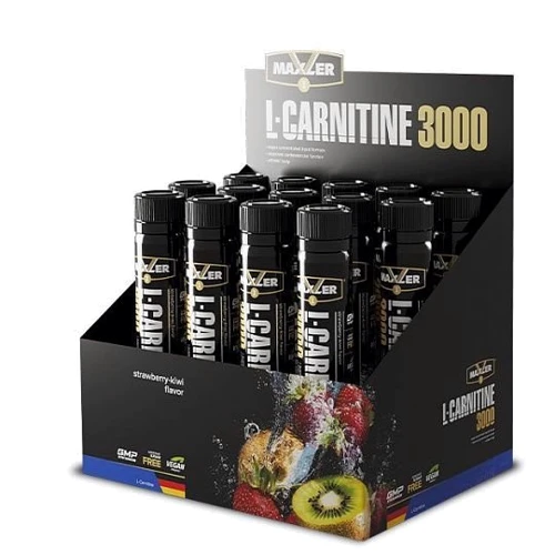 Жироспалювач Maxler L-Carnitine 3000 14 x 25 ml Strawberry Kiwi