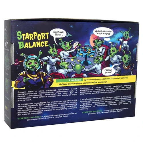 Настольная игра Strateg Starport Balance укр. (30409)