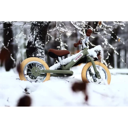 Біговел Trybike (оливковий): Діаметр коліс, дюймів 12