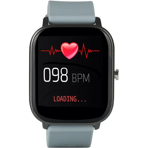 Смарт-часы Globex Smart Watch Me Gray: Дисплей 1.4" IPS (240x240)